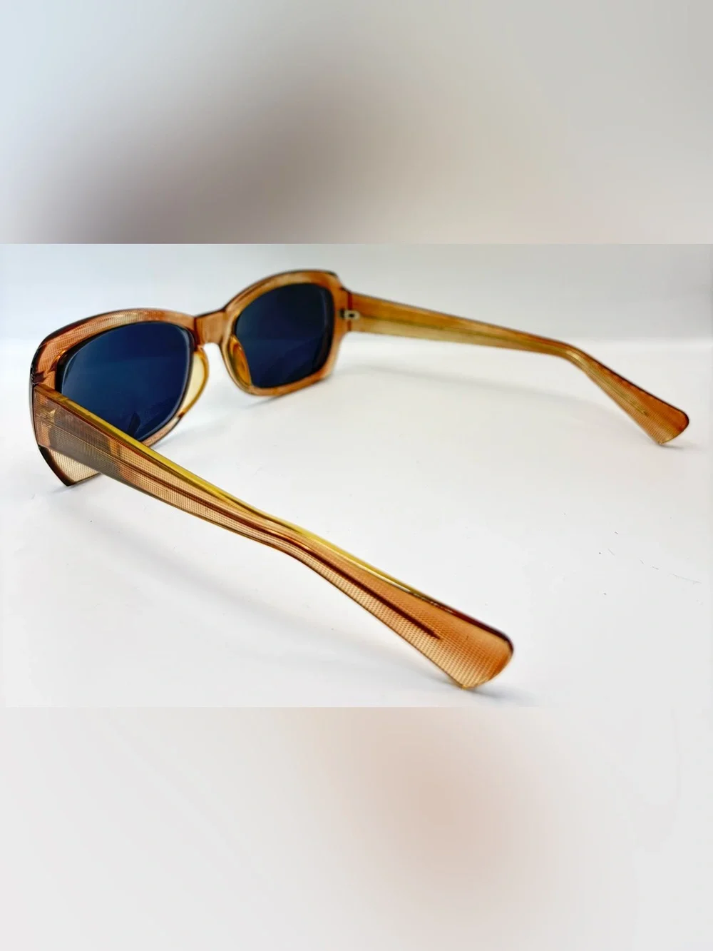 Brown Oval Sunglasses Frames Only